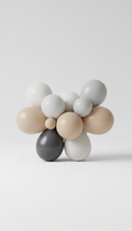 Blush & Sand Balloon Cluster Set