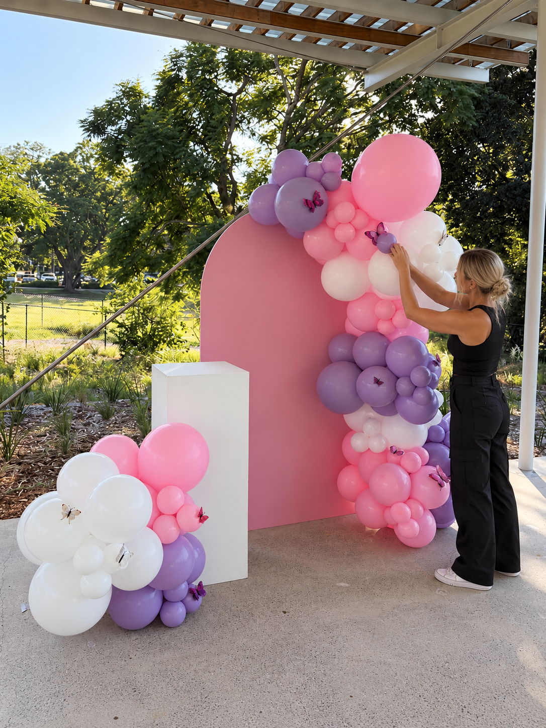 Mickey Mouse Inspired Organic Balloon Garland | Sydney