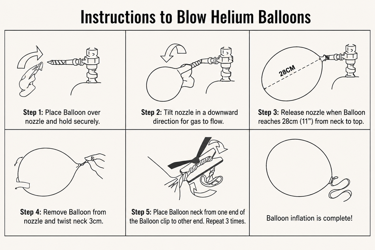 DIY Balloon Kit – Balloons Only | Helium Tank Not Included