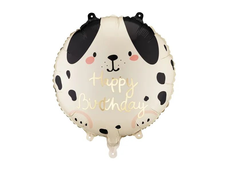 Party Deco Foil 35cm (14") Happy Birthday Dog
