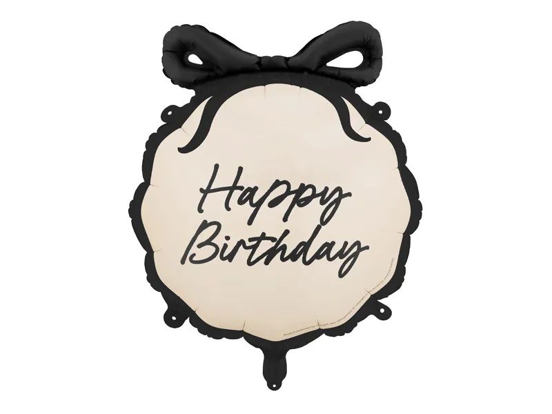 Party Deco Foil Happy Birthday (48cm x 45cm)