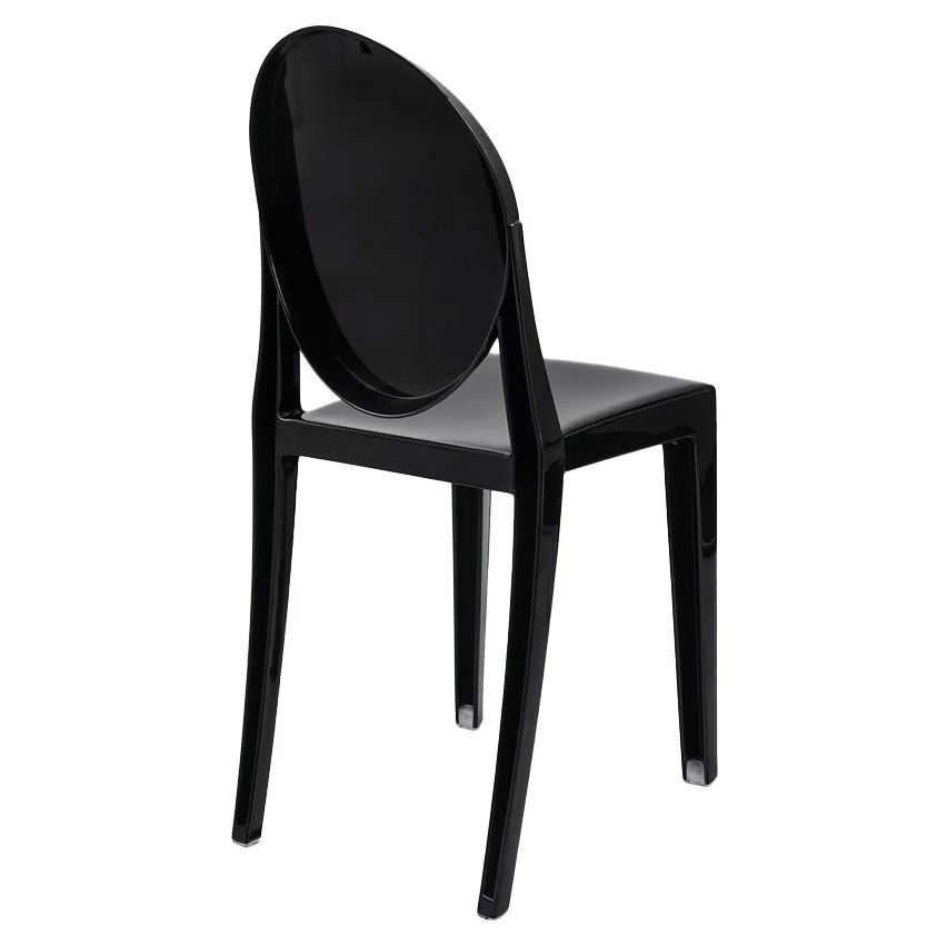 Black Acrylic Louis Chair Hire Sydney