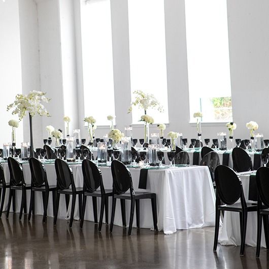 Black Acrylic Louis Chair Hire Sydney