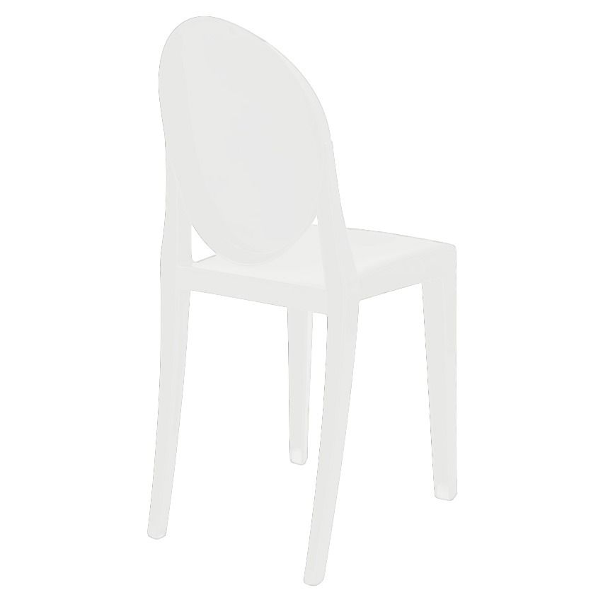White Acrylic Louis Chair Hire Sydney