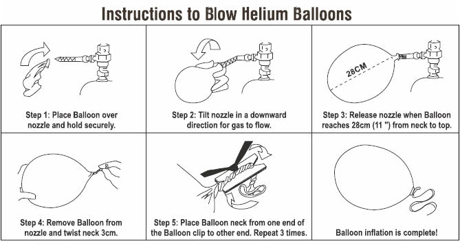Large E Size Helium Tank Hire Sydney