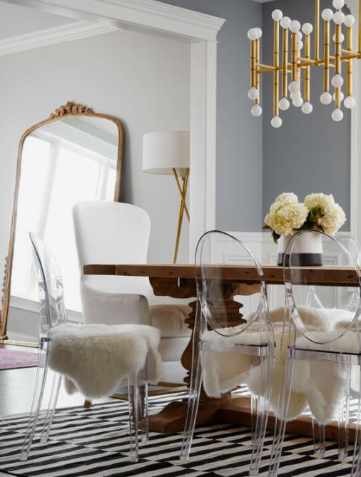 Ghost Clear Acrylic Louis Chair Hire Sydney